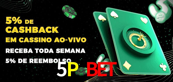 Promoções do cassino ao Vivo 5P Bet